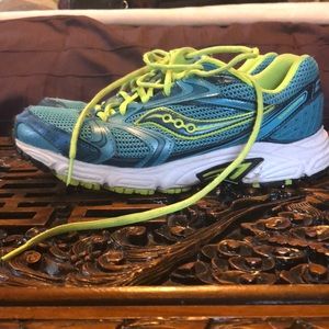 Saucony sneakers! Used but have lots of life left